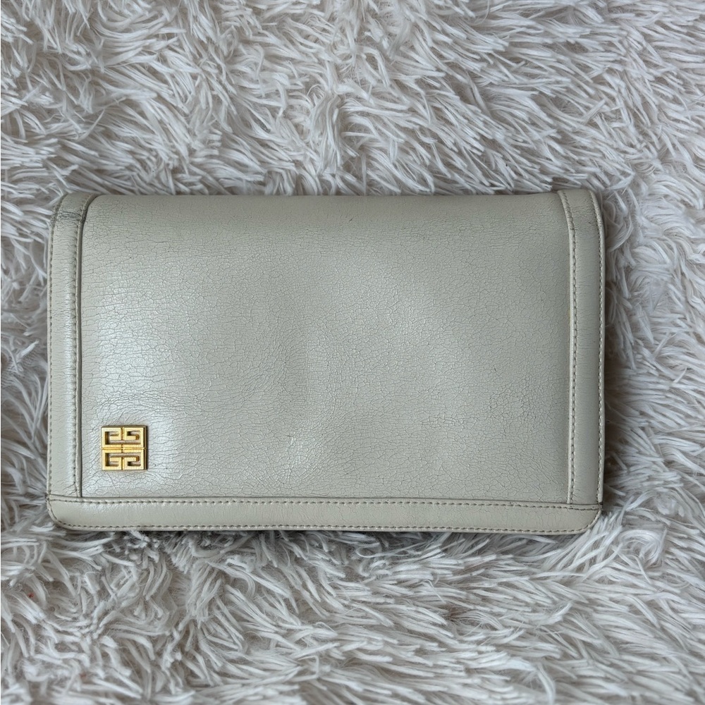 Vintage Givenchy Leather Crossbody with chain